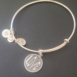 Alex and Ani Silver Love Charm Bracelet